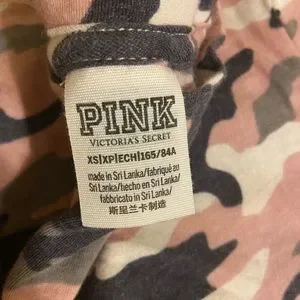 PINK Victoria's Secret | Tops | Nwt Vs Pink Perfect Crew Tee Camo Pink The Perfect Tee To Rock All Over Campus A